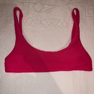 Hot Pink Bikini Top